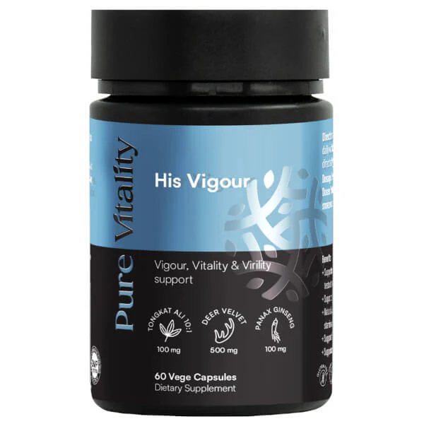 Pure Vitality His Vigour 60 Caps