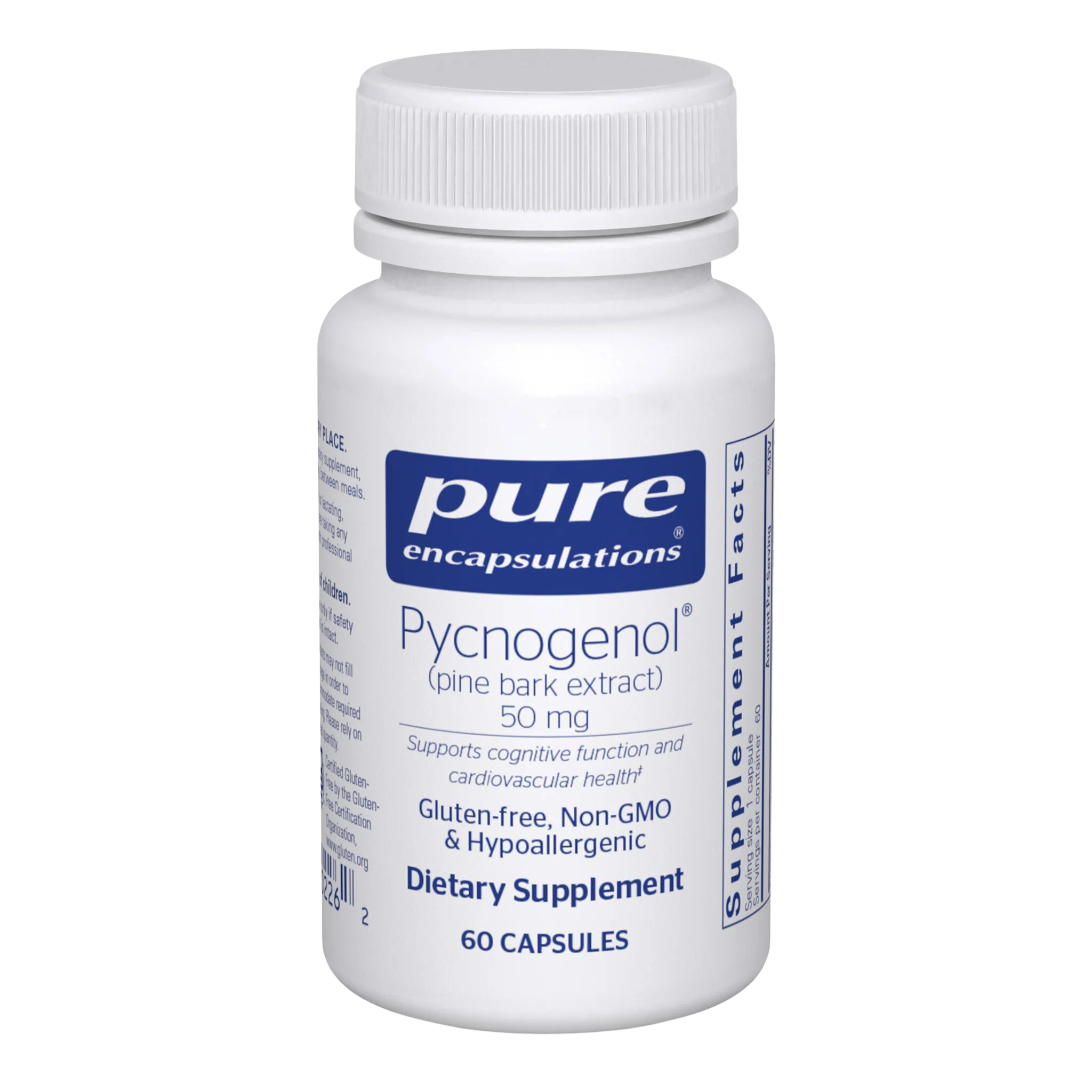 Pure Encapsulation Pycnogenol® (pine bark extract) 50 mg