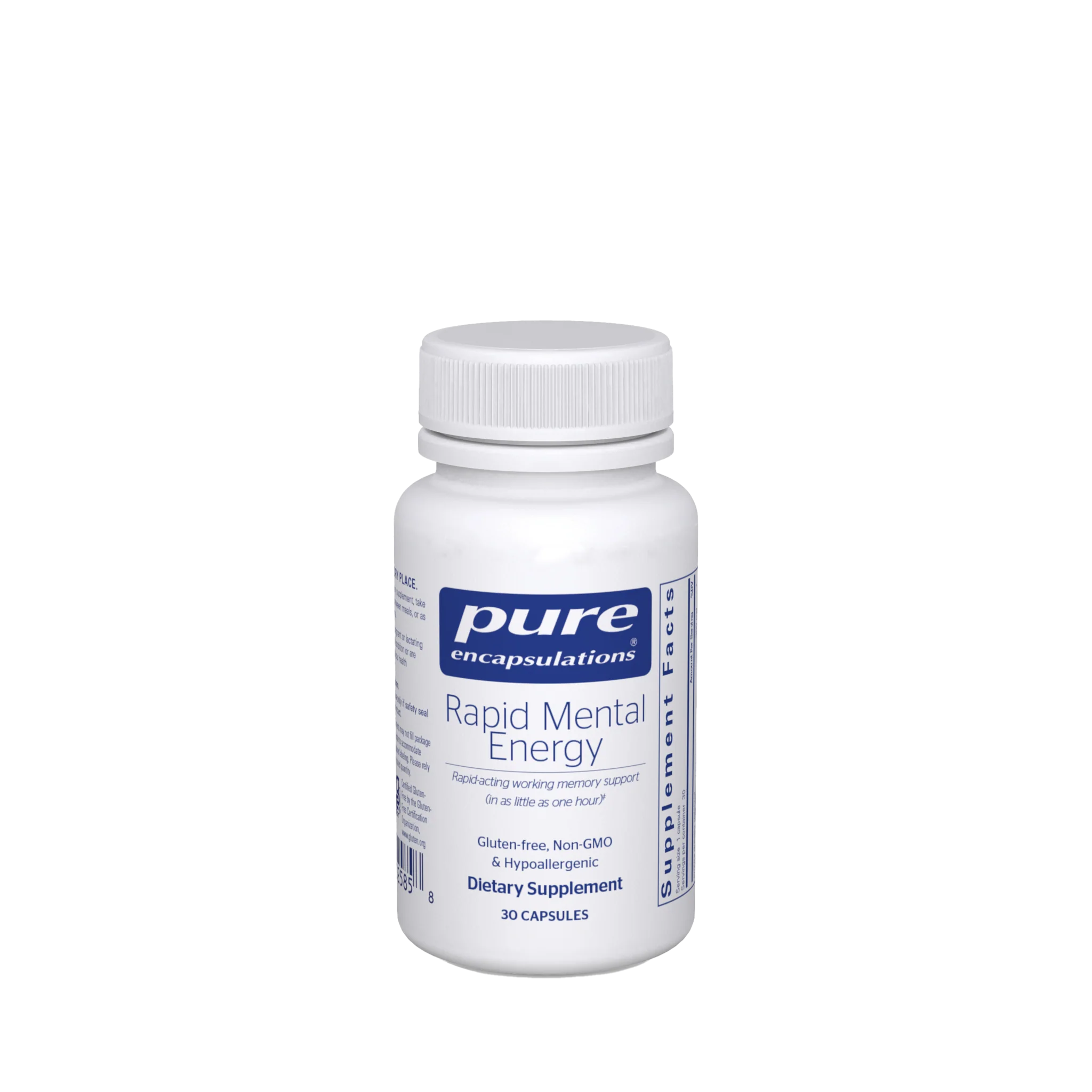 Pure Encapsulation Rapid Mental Energy 30 Caps