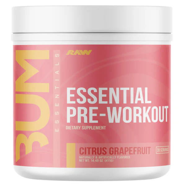 Raw Nutrition CBUM Essential Pre-Workout 30 Serves - Image 4