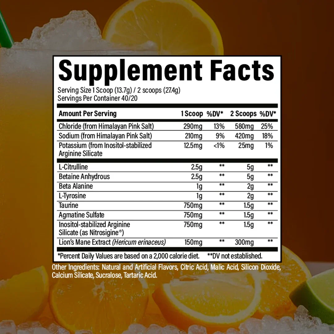 RAW Nutrition Pump Non-Stim Pre-Workout - Image 3