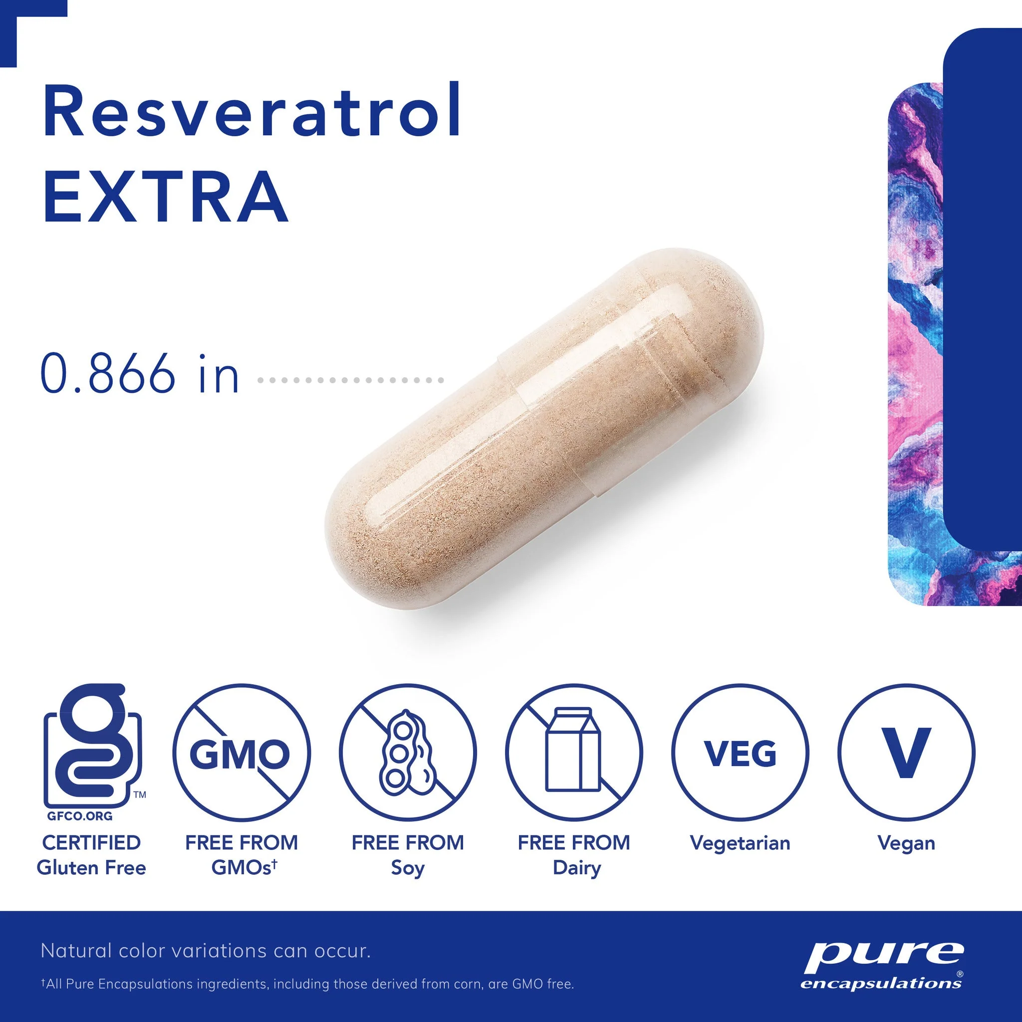 Pure Encapsulation Resveratrol EXTRA - Image 2