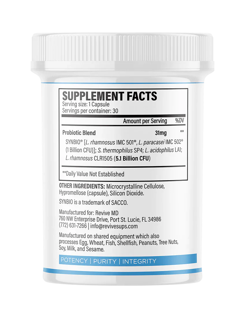 Revive Probiotic 30 Capsules - Image 2