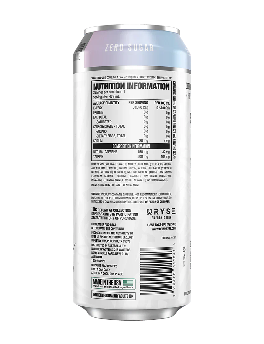 RYSE Fuel Energy Drink - Image 15