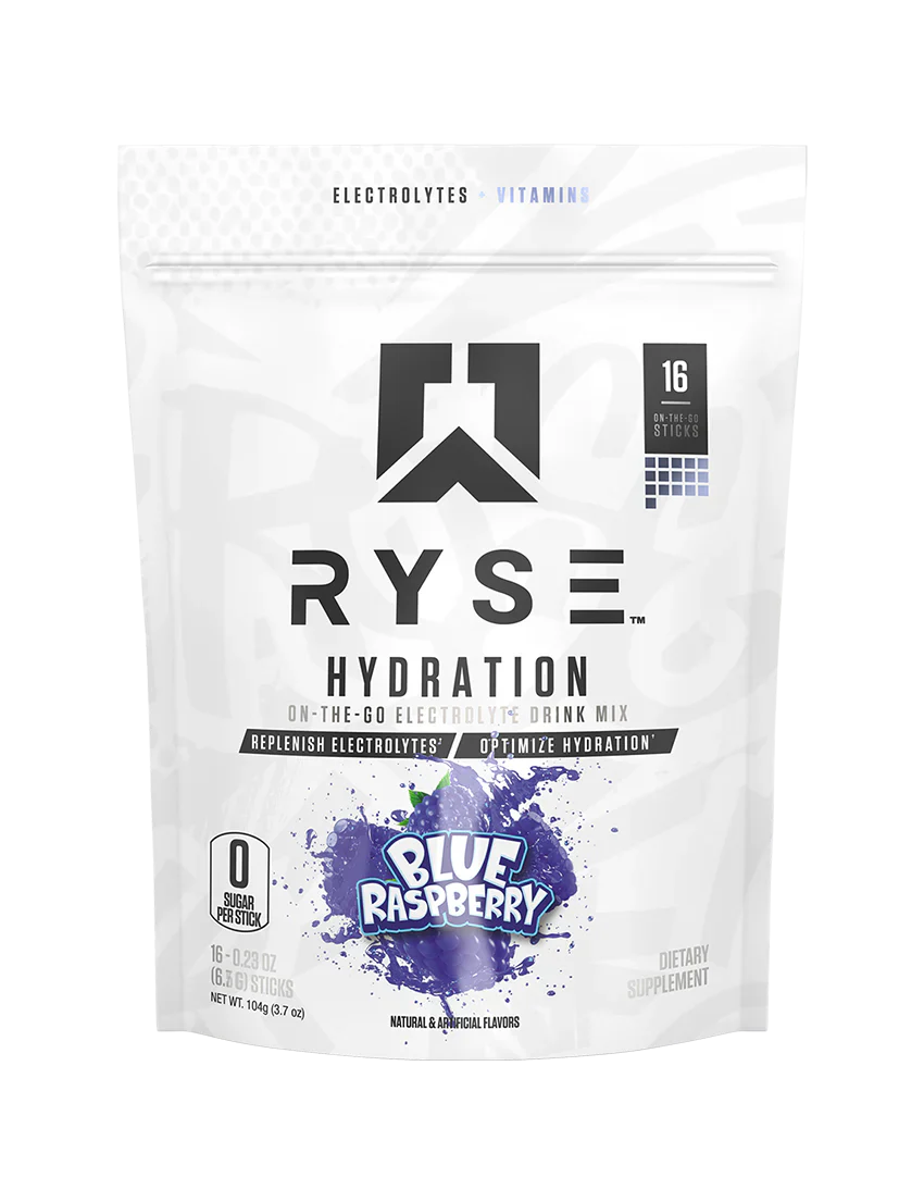 RYSE Hydration Sticks On-The-Go Electrolyte Drink - Image 10