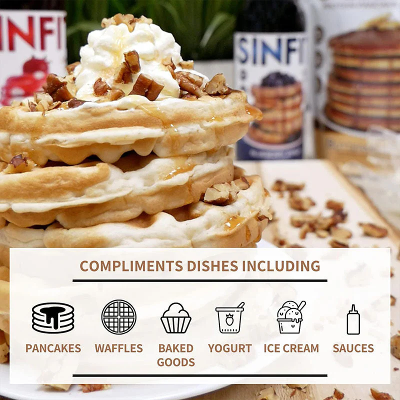 SINFIT "Sugar Free" Pancake Syrup - 355ml - Image 7