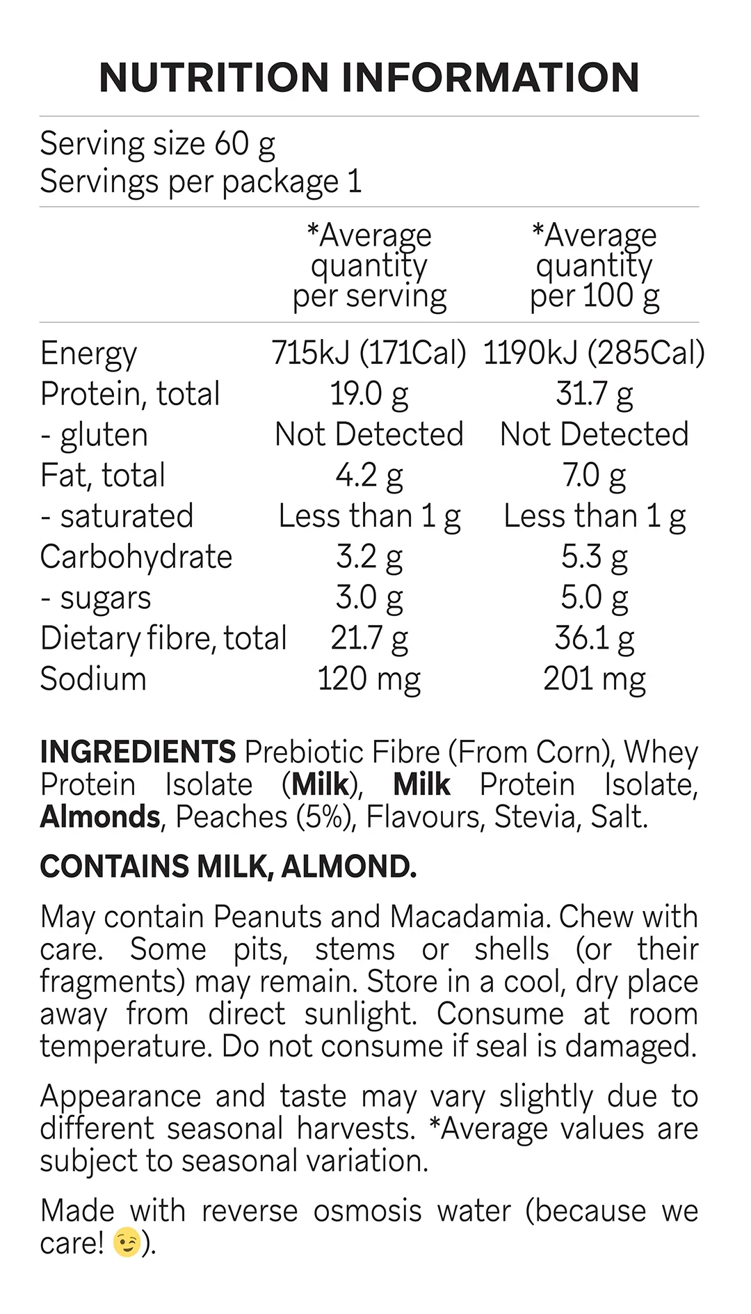 Smart Diet Solutions Smart Protein Bar 60g x12 - Image 2