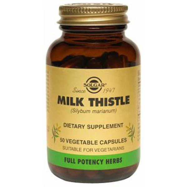 Solgar Milk Thistle 50 Vegetable Capsules