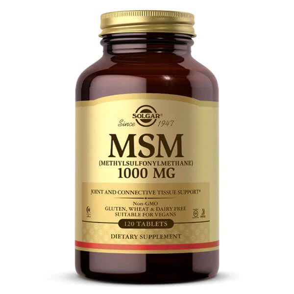 Solgar MSM 1000mg 120 Tabs