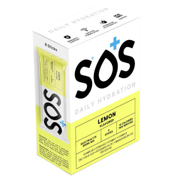 SOS Hydration Daily Hydration Sticks x8 Sachets - Image 3