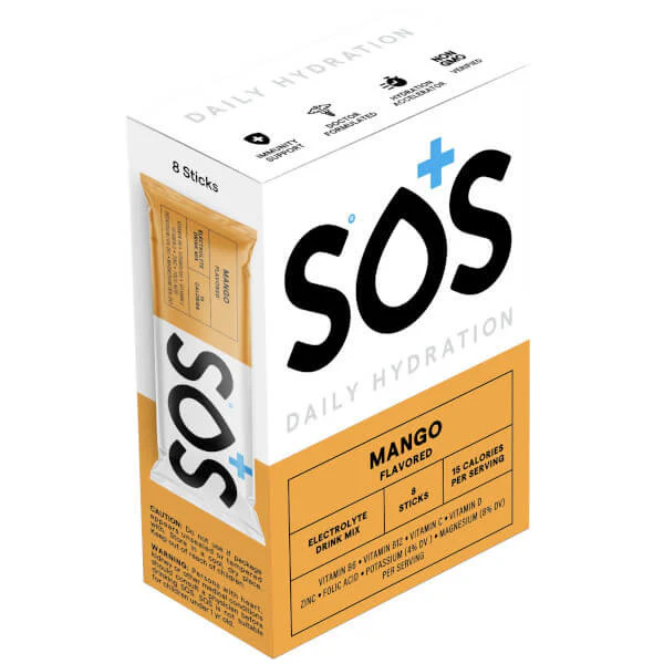 SOS Hydration Daily Hydration Sticks x8 Sachets - Image 4