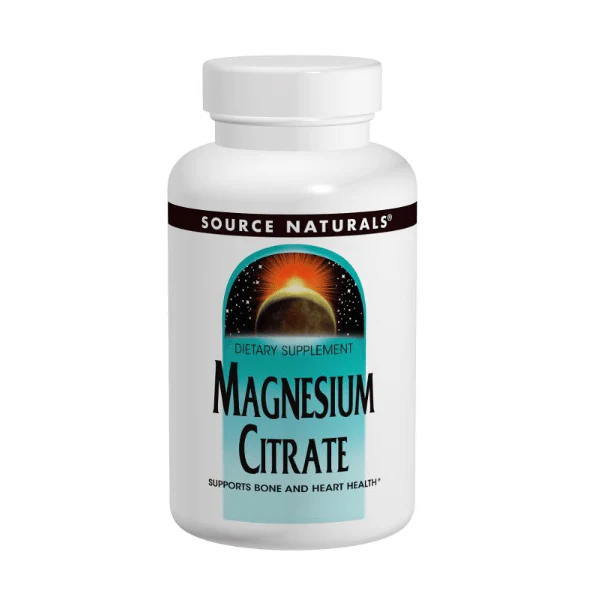 Source Naturals Magnesium Citrate 90 Caps