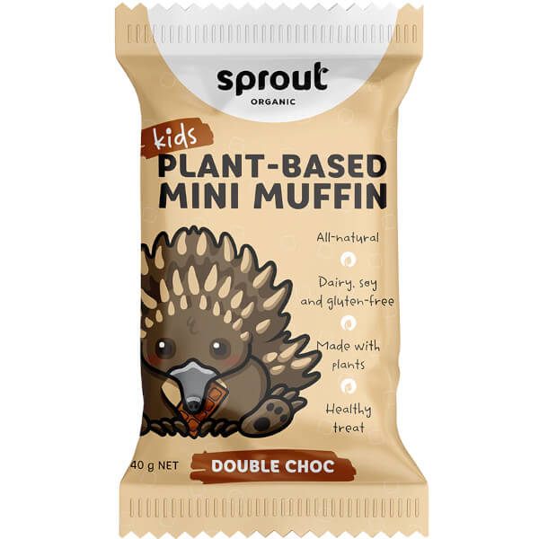 Sprout Organic Kids Plant-Based Mini Muffin 40g x12