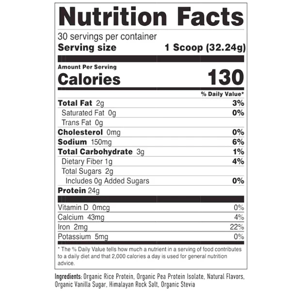 Staunch Vegan Protein 2.13-2.43lb - Image 2