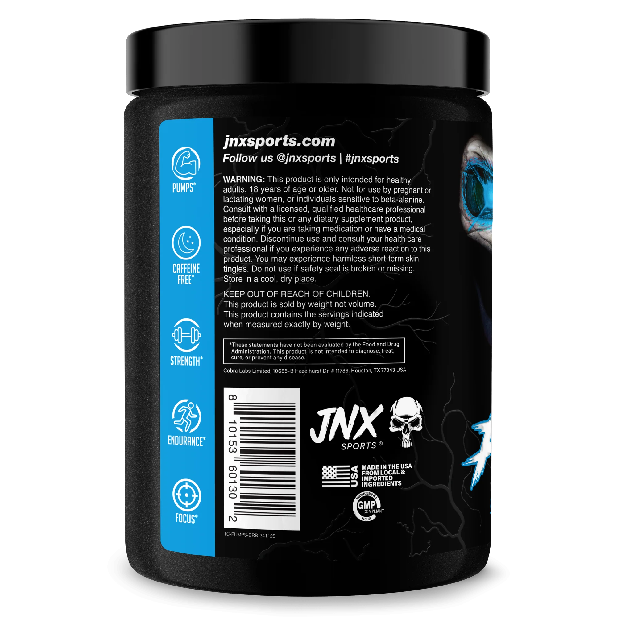 The Curse Stim-Free Pump Supplement - Image 2