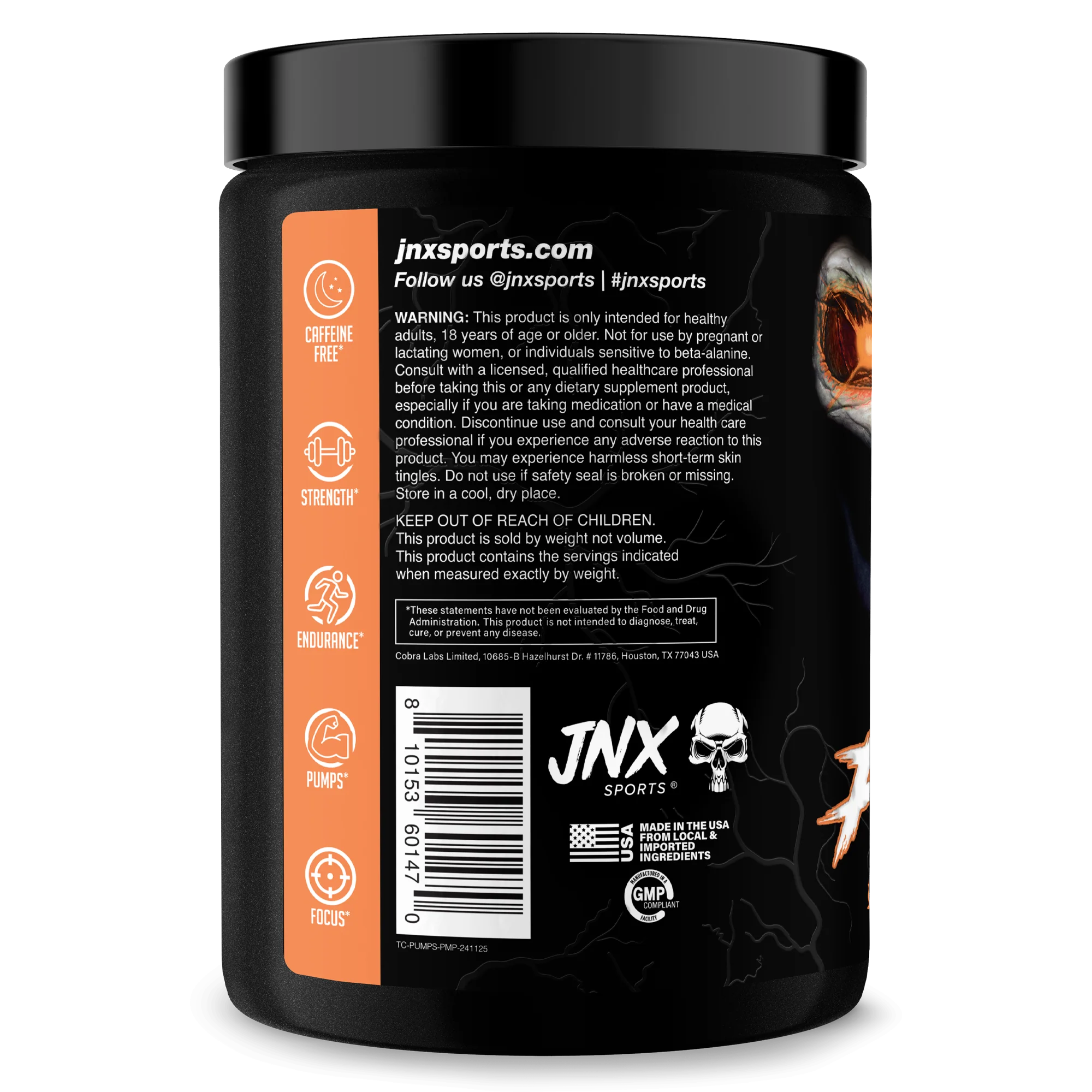 The Curse Stim-Free Pump Supplement - Image 4
