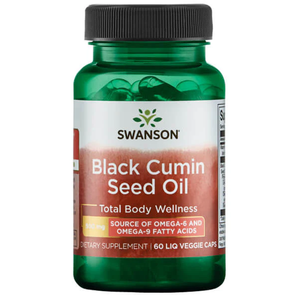 Swanson Black Cumin Seed Oil 60 Caps