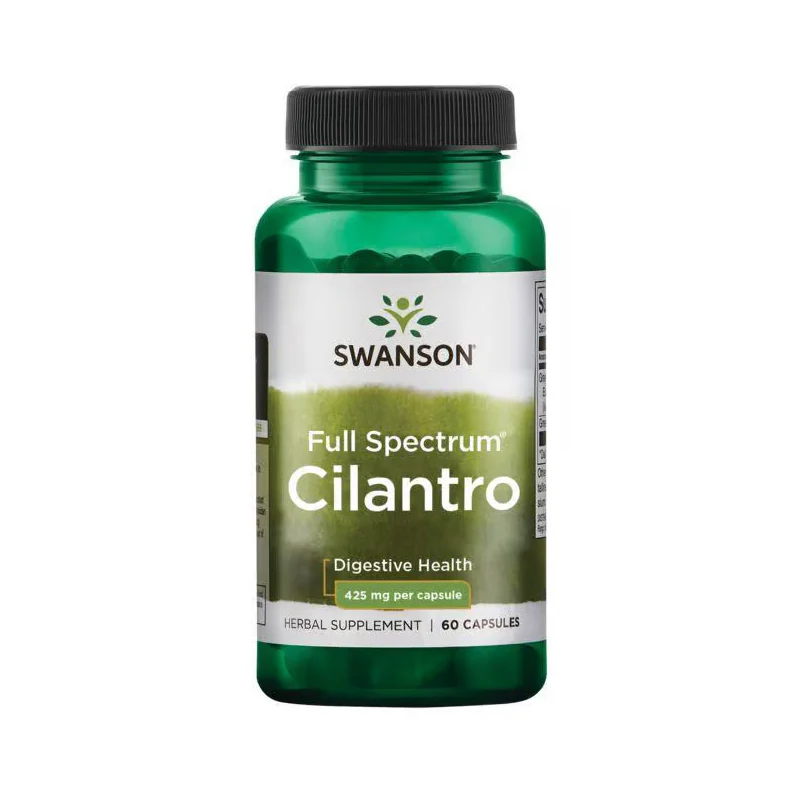 Swanson Cilantro Full Spectrum 60 Capsules