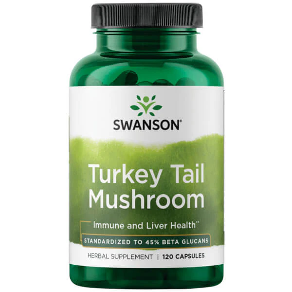 Swanson Turkey Tail Mushroom 120 Caps