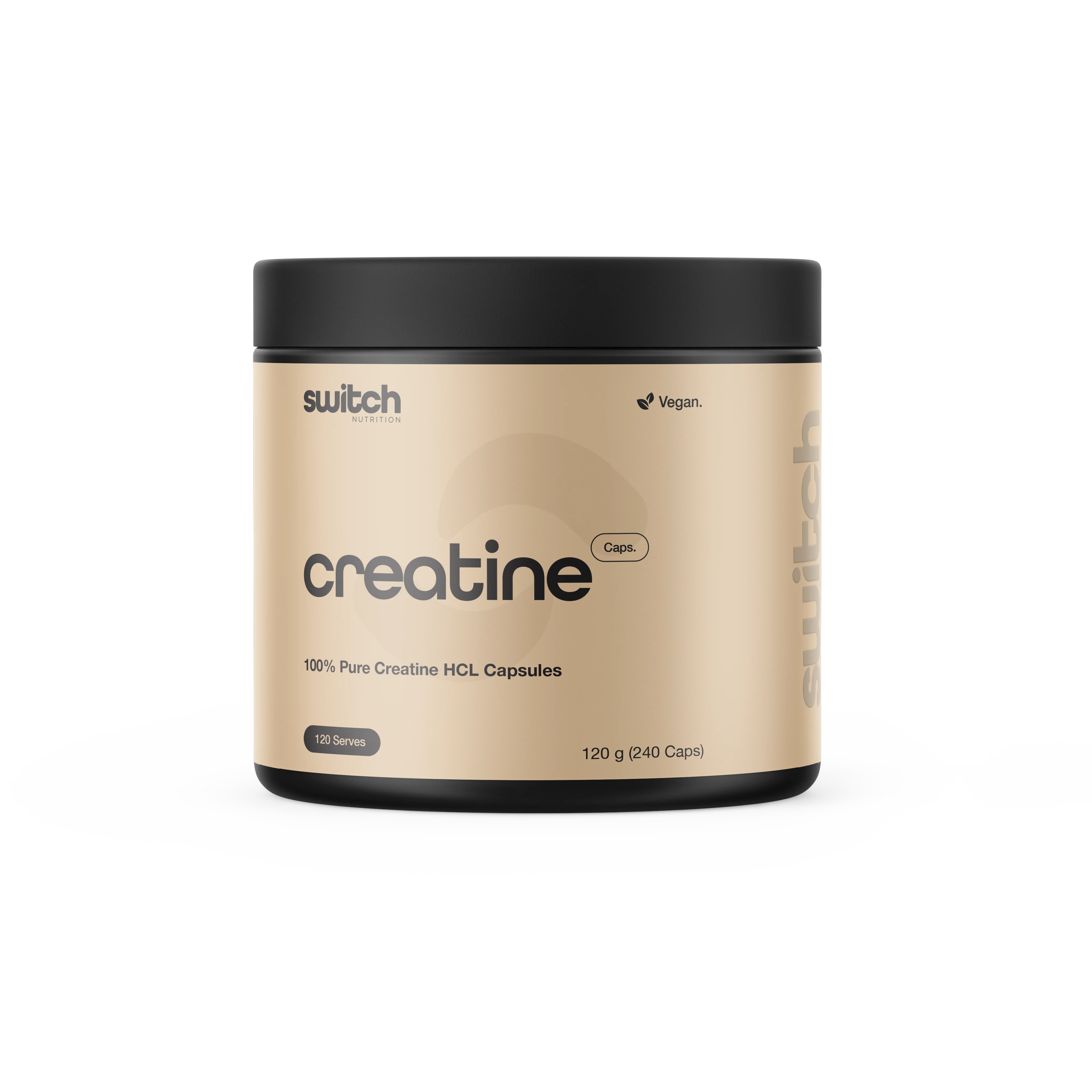 SWITCH Essentials - CREATINE HCL [240 Capsules]