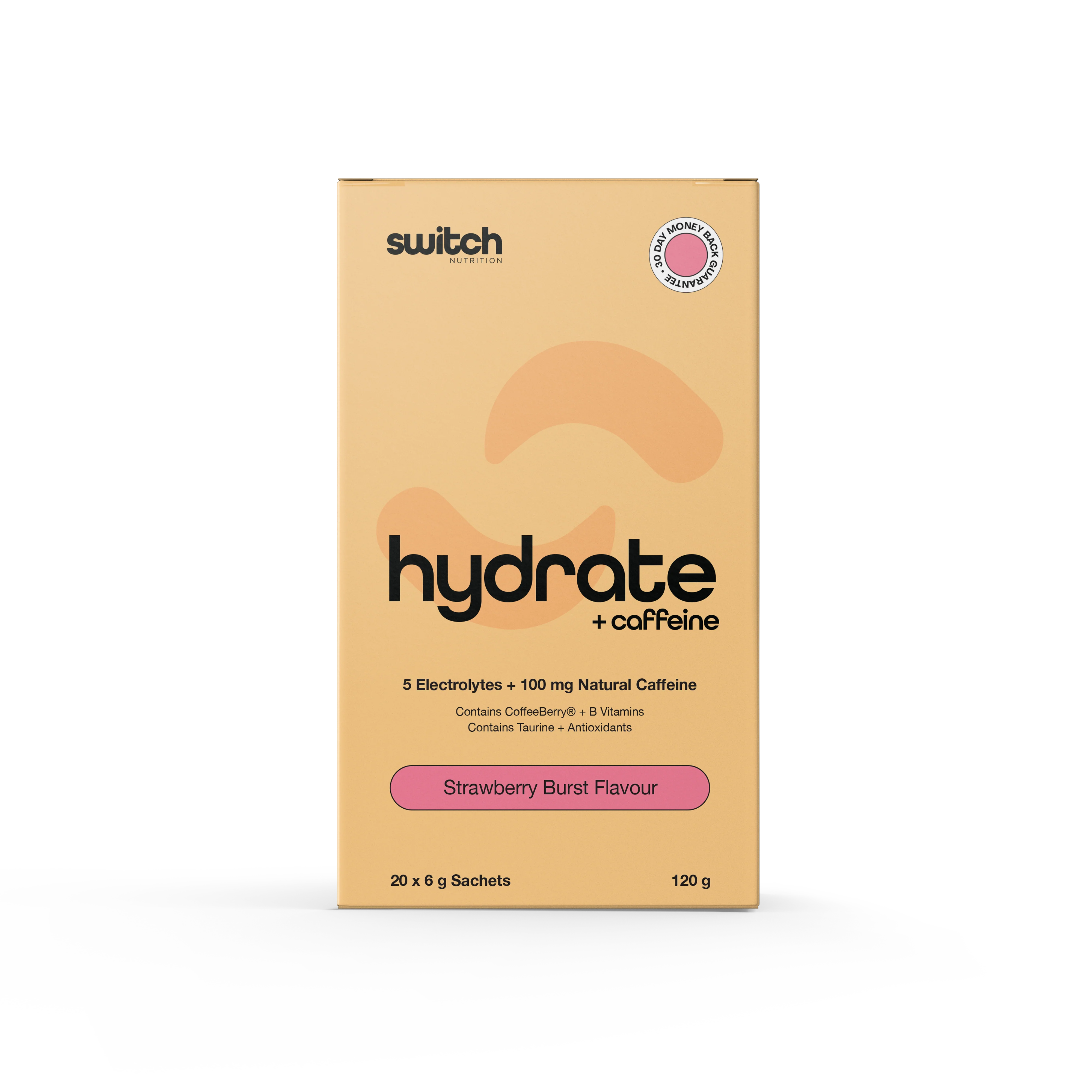 SWITCH Hydrate + Caffeine box [20 Serve]