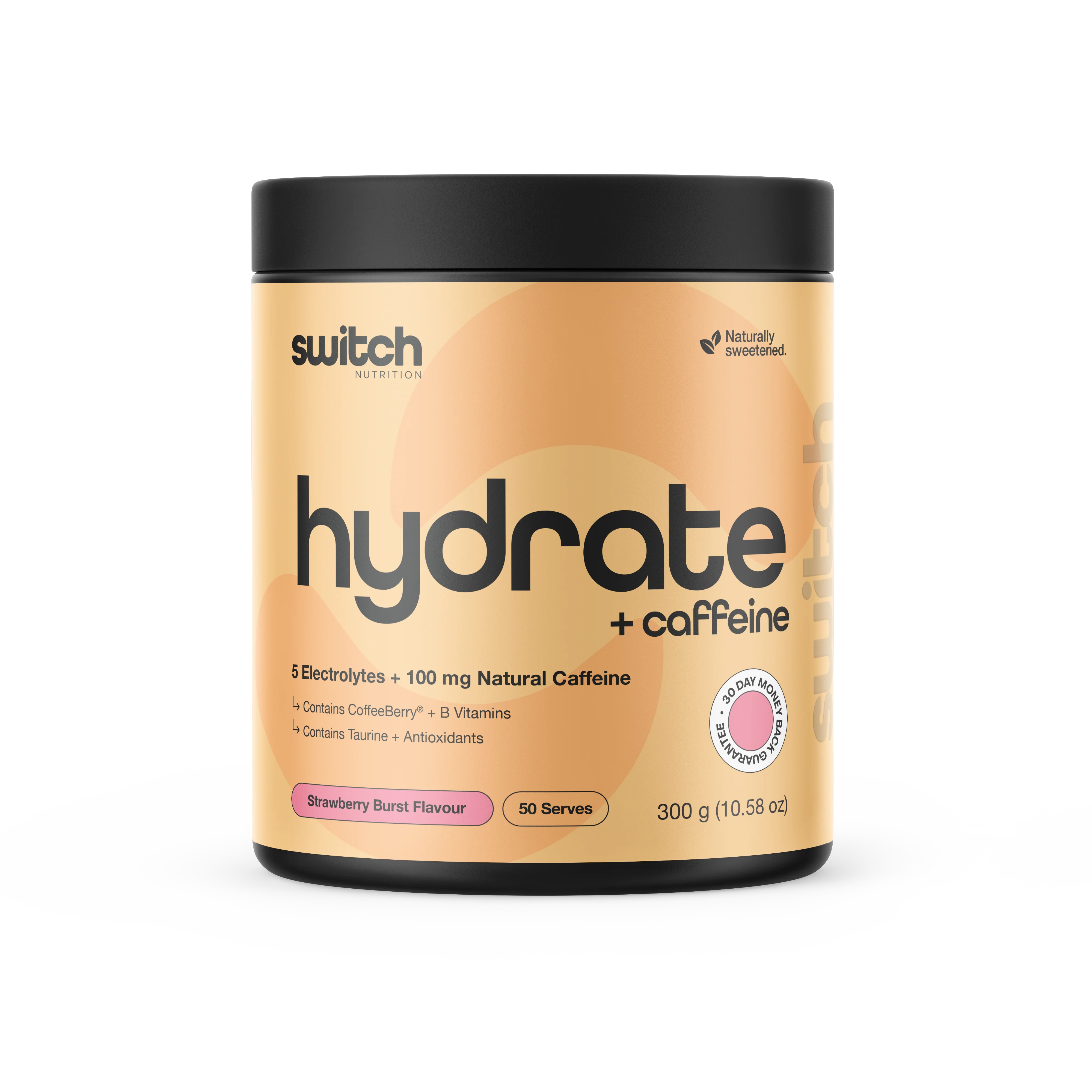 SWITCH Hydrate + Caffeine Tub [50 Serve]