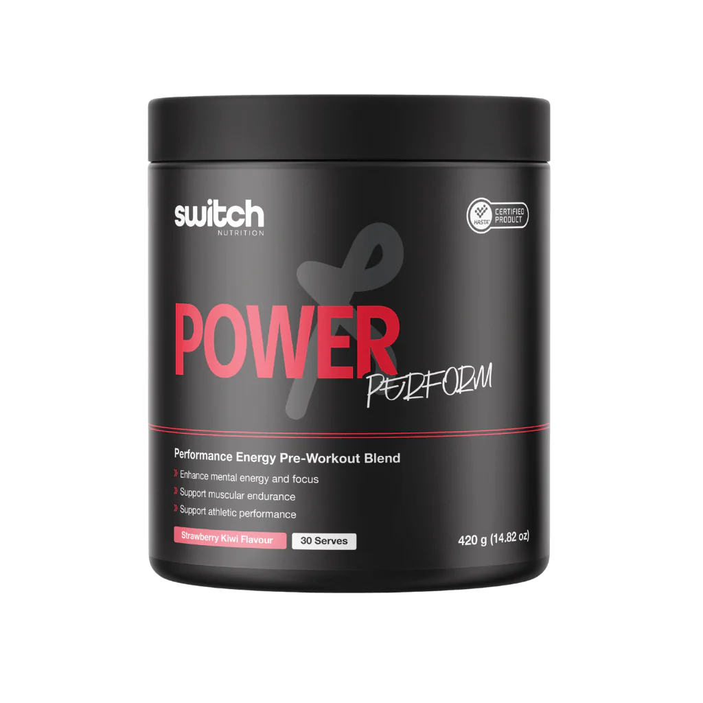 SWITCH Power Perform Pre-Workout - [30 Serves] HASTA Certified - Image 3