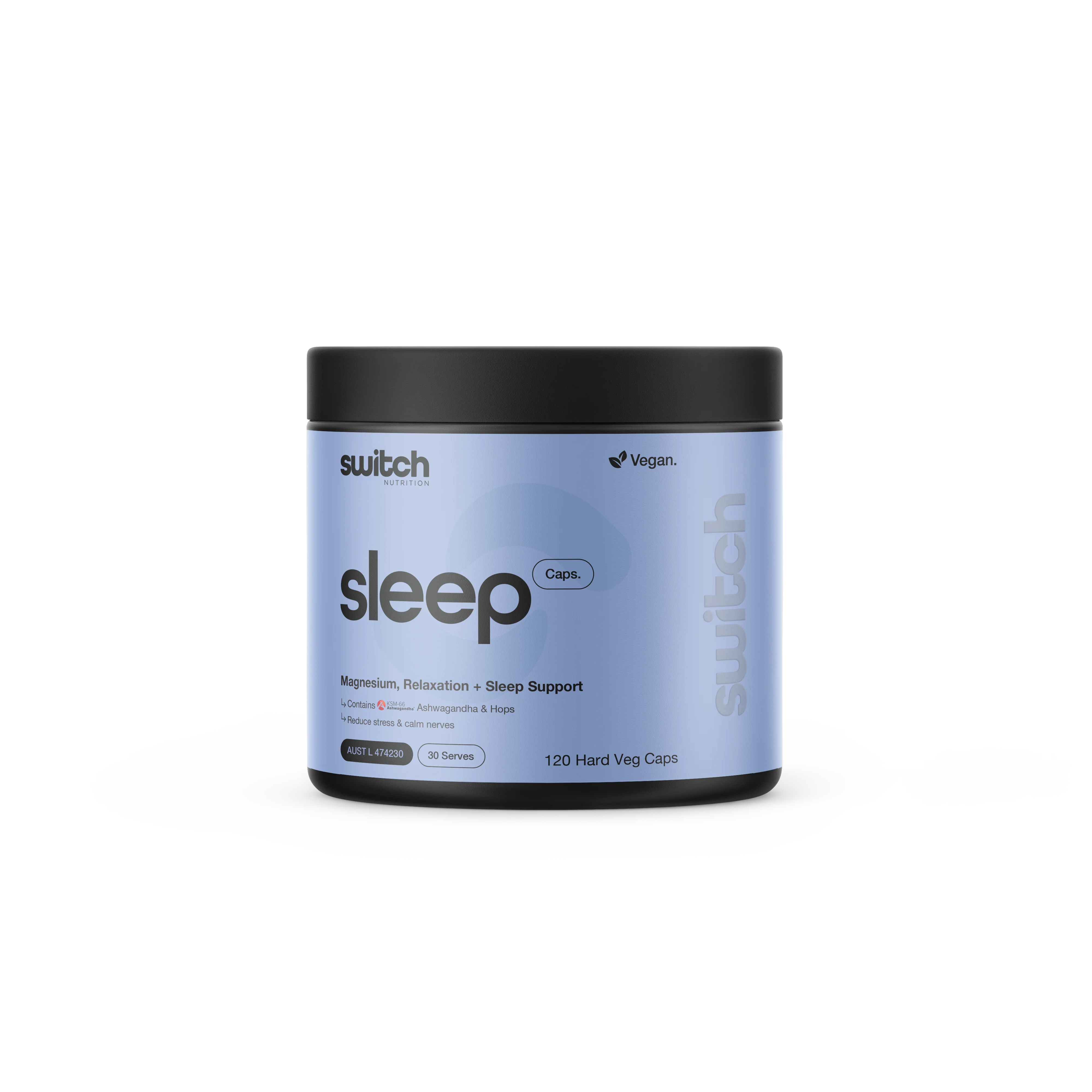 SWITCH Sleep+ - TGA Listed [120 Capsules]