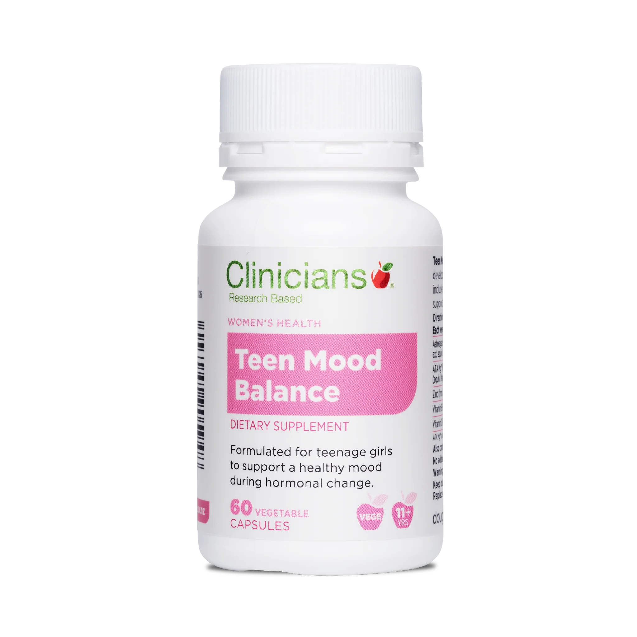Clinicians Teen Mood Balance Capsules