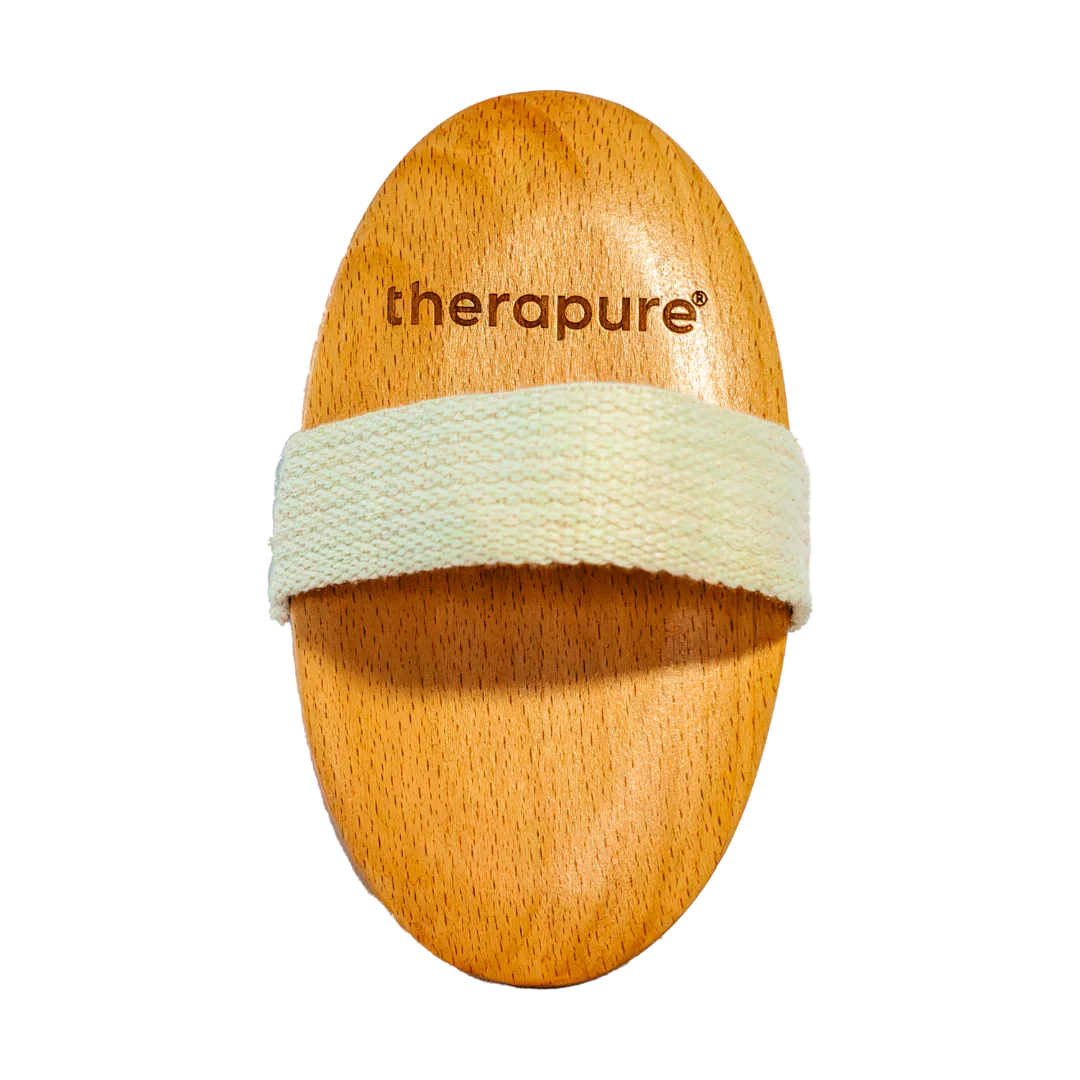 Therapure Ionic Dry Body Brush, Beech Handle and Copper Bristles