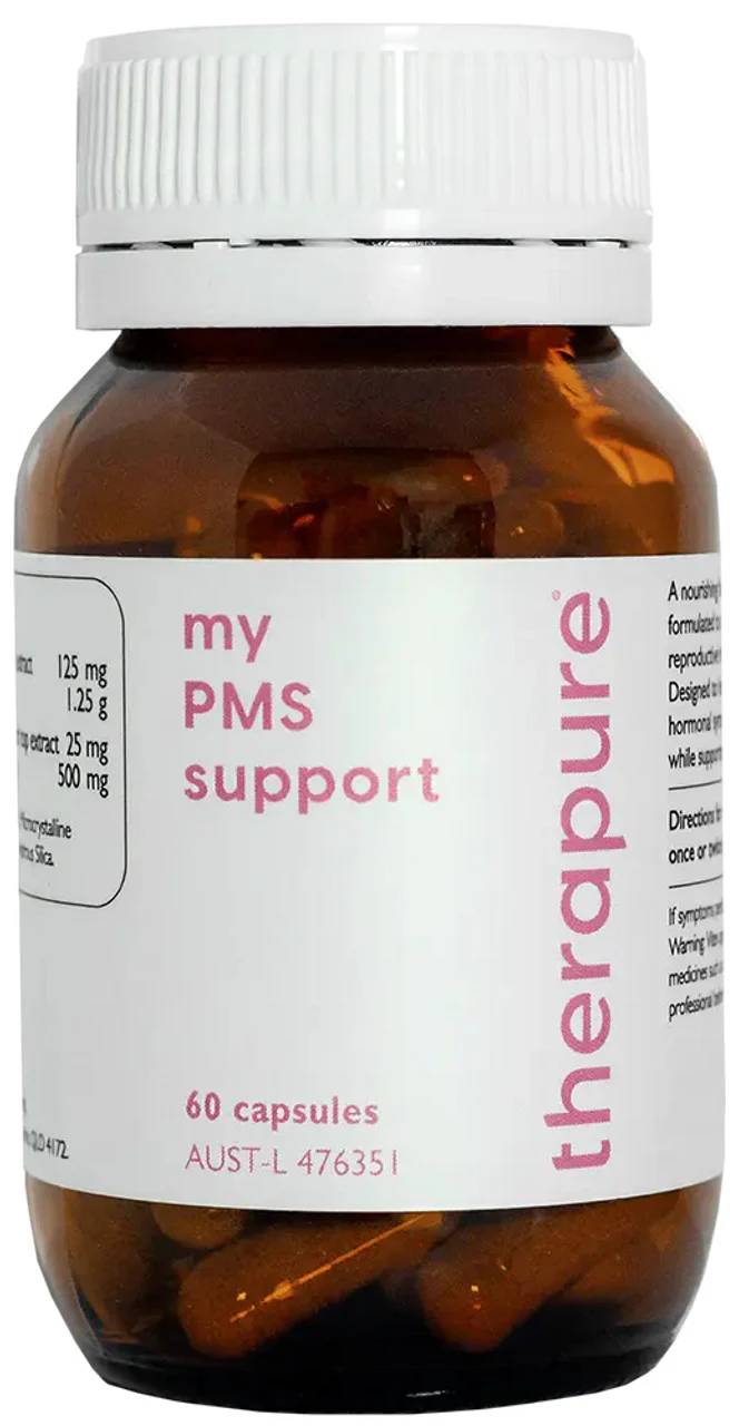 Therapure My PMS Support Capsules for Balanced Hormones Relief