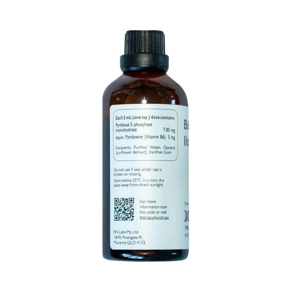 Therapure Vitamin B6 Liquid 100ml – Immune, Energy & Mood Support - Image 2