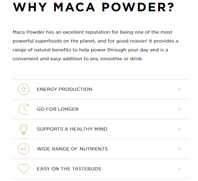 Tropeaka Maca Powder - 200g - Image 2