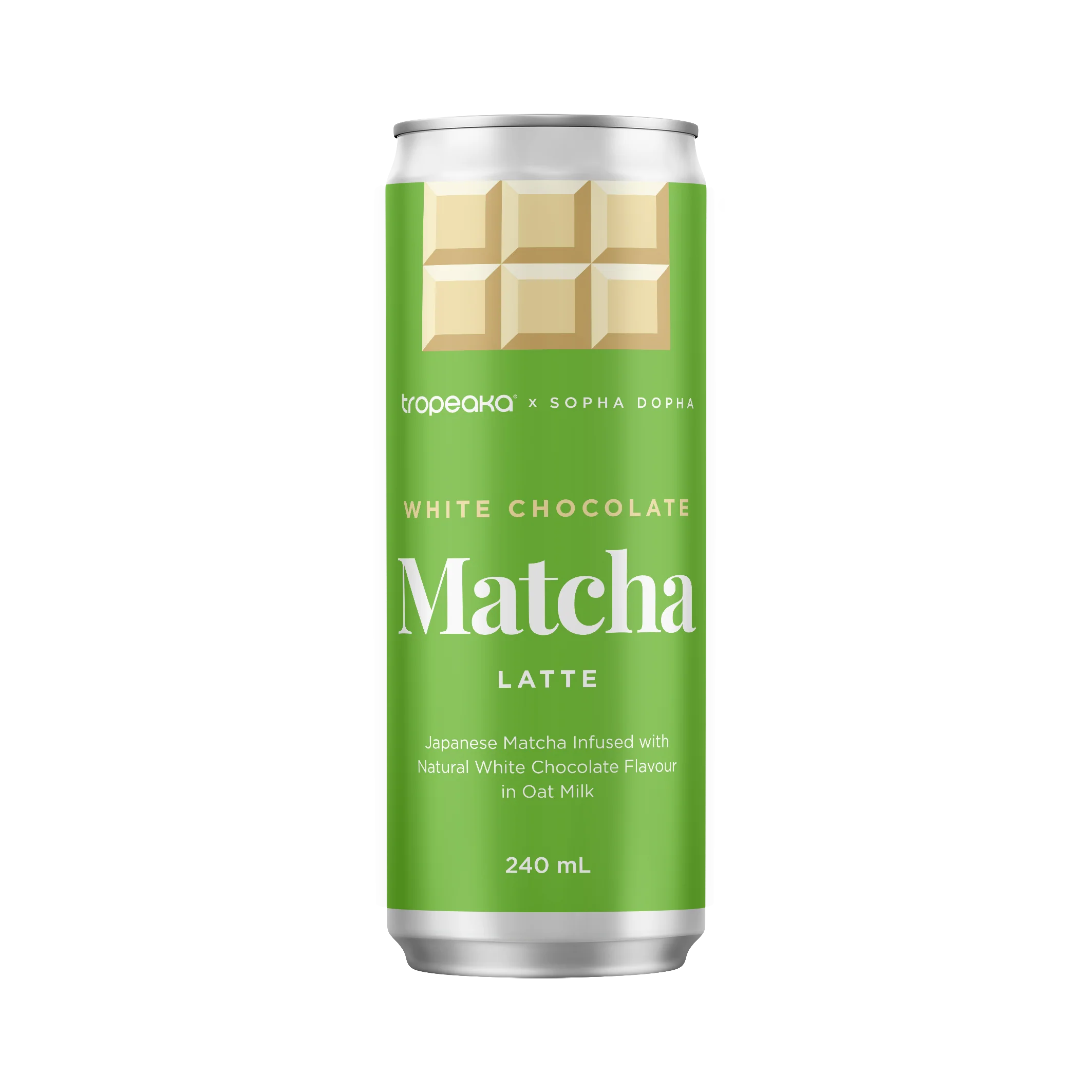 Tropeaka Matcha Latte RTD 240ml (Cases of 12)