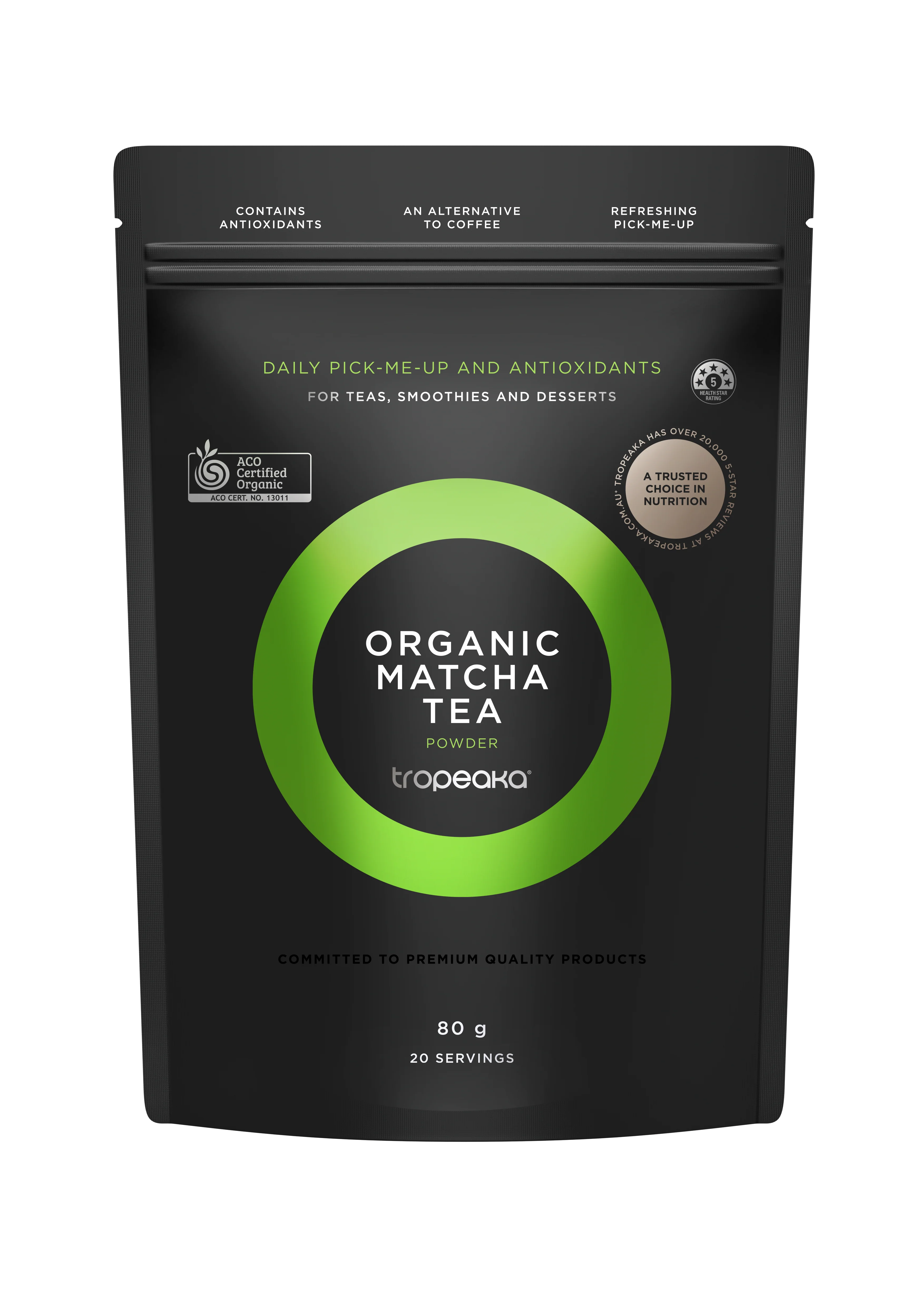 Tropeaka Matcha Tea 80g