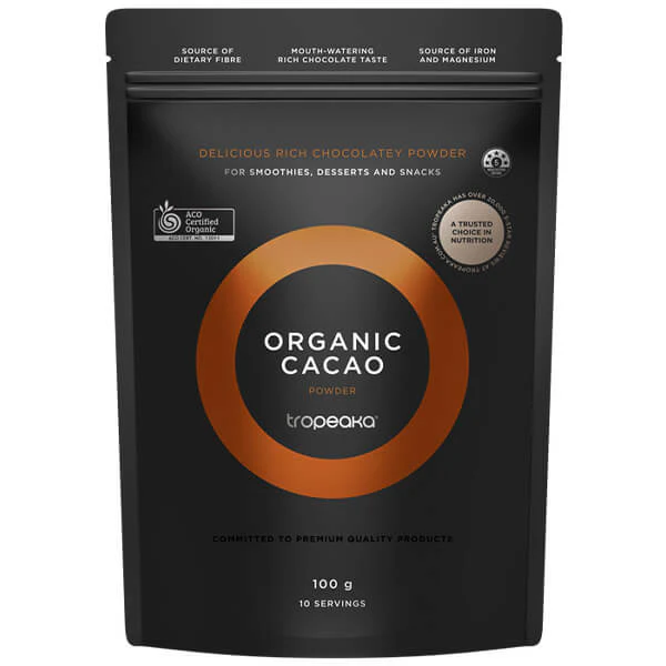 Tropeaka Organic Cacao Powder 100g