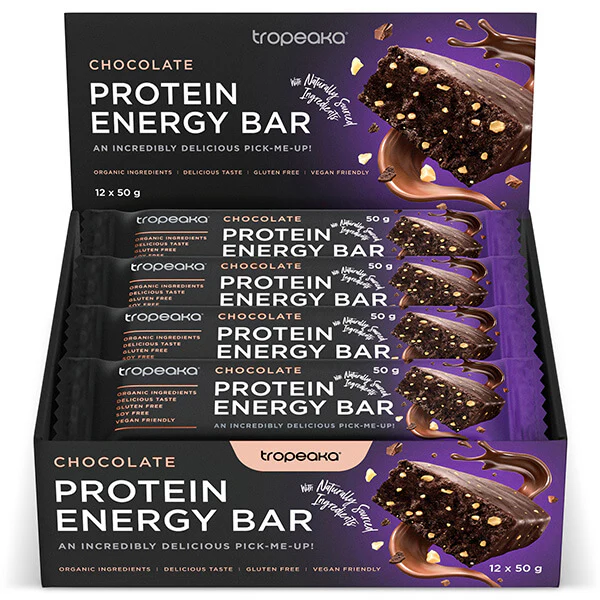 Tropeaka Protein Energy Bar 50g x12 - Image 3