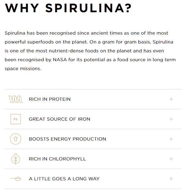 Tropeaka Spirulina (100g) - Image 2