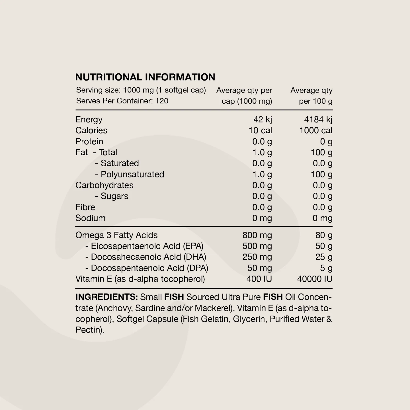 Switch Nutrition Ultra Fish Oil Norwegian Omega-3 Capsules with EPA DHA DPA - Image 5