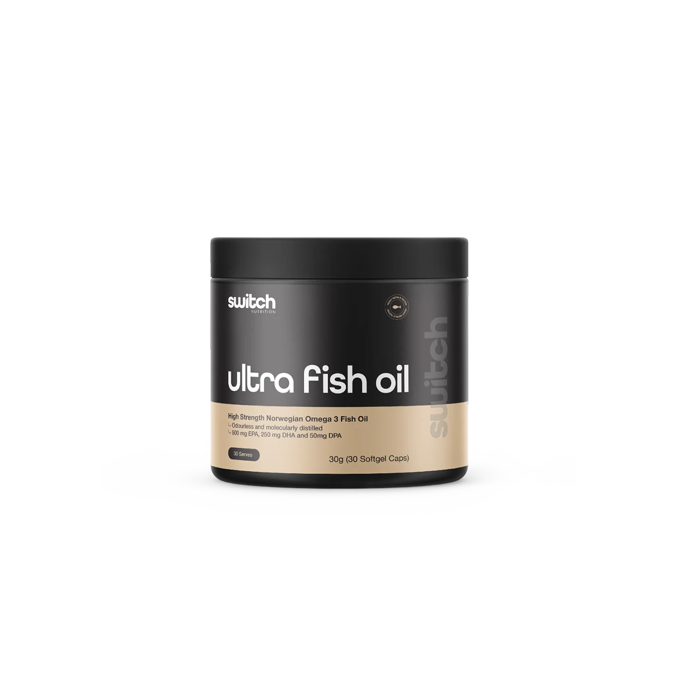 Switch Nutrition Ultra Fish Oil Norwegian Omega-3 Capsules with EPA DHA DPA - Image 6