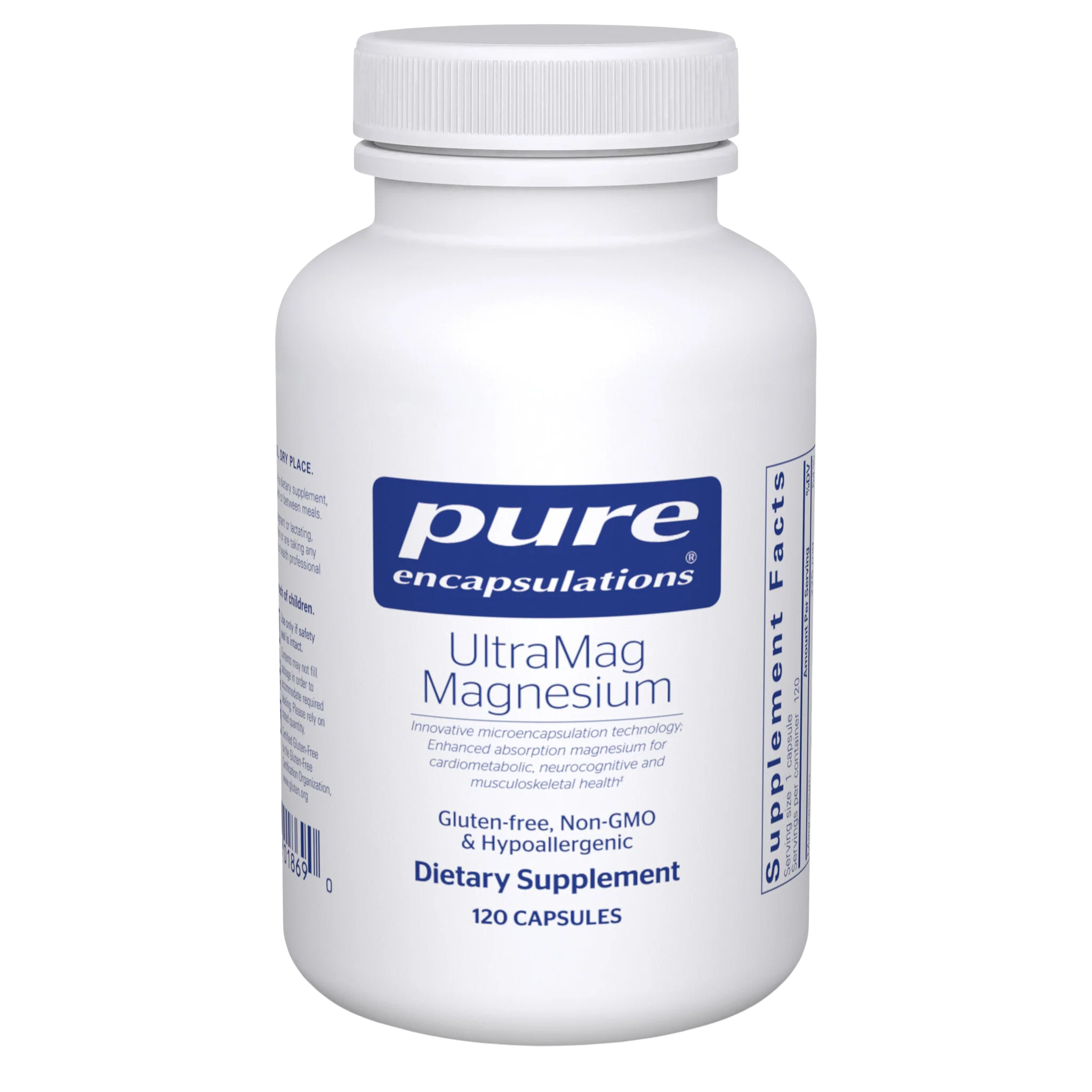 Pure Encapsulations UltraMag Magnesium 120 Caps