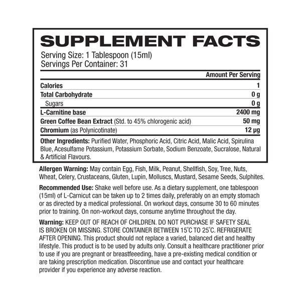 USN L-Carnicut 4000 31 Servings - Image 2