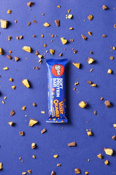 BSc Body Science Violet Crumble Low Carb Bar 55g (x12) - Image 6
