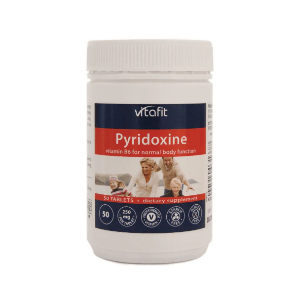 Vitafit Pyridoxine B6 50 Tabs - Image 2