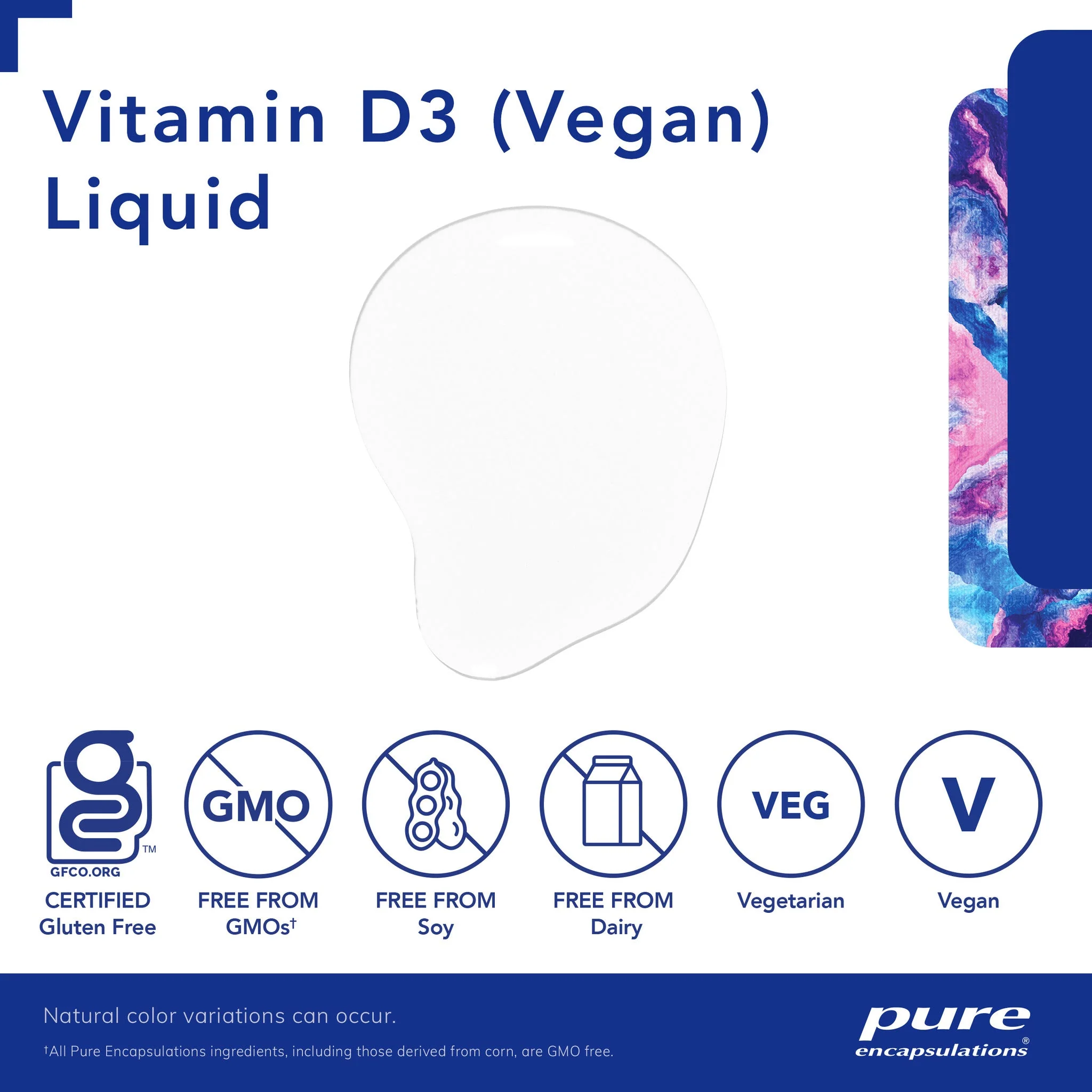 Pure Encapsulations Vitamin D3 (Vegan) Liquid - Image 2