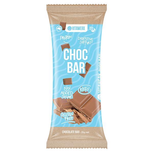 Vitawerx Milk Chocolate Bars 35g x12