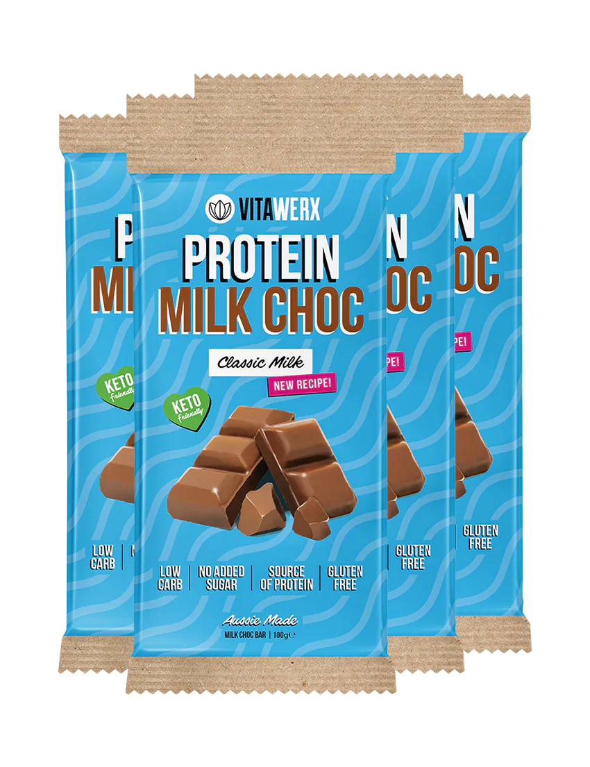 Vitawerx Protein Milk Chocolate Bar - Image 4