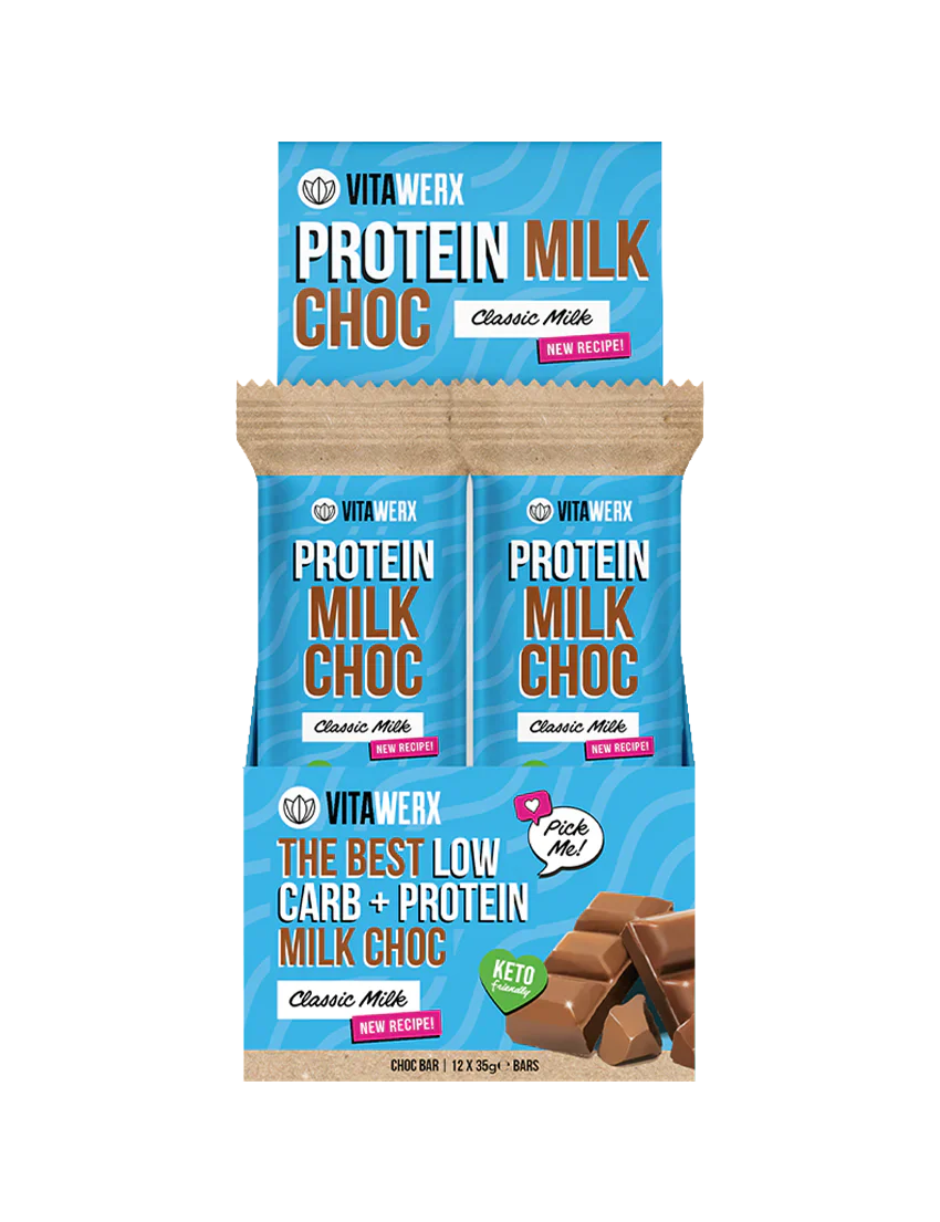 Vitawerx Protein Milk Chocolate Bar - Image 7