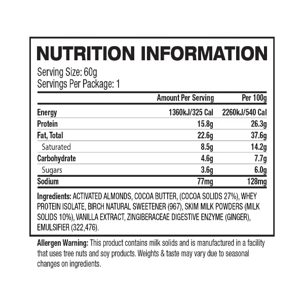 Vitawerx Protein White Chocolate Coated Nuts 60g x10 - Image 3