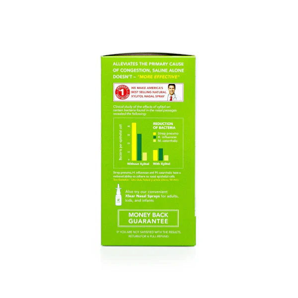 Xlear Sinus Rinse Bottle with 6 Packets - Image 5